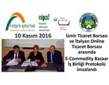 E-Commodity Bazaar ile İtalyan Online Ticaret Borsası Arasında Stratejik İşbirliği Protokolü