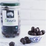 OLIVURLA Organic Black salted olivev